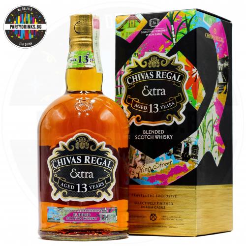 Уиски Chivas Regal Extra 13 Years Old Rum Cask 1.0L 40%